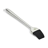 Grillrost.com Das Original Edelstahl Grillpinsel | BBQ Pinsel für Grill & Küche - mit abnehmbaren...