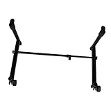 SAFIGLE Elektronischer Keyboardständer Erweiterungsadapter Verstellbarer Doppelrohr rack aufsatz...