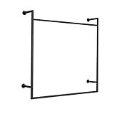 Kleiderstange Zum Aufhängen An Der Wand, Gewerbliches Industrielles Rohr-Präsentationsgestell,...