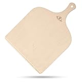 Pizzaschieber für Pizzastein Pizzaschaufel 25 Cm Pizza Holzschieber Pizza Schaufel für Backofen...