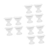 Toyvian 3 Sätze Romantische Römische Blumentöpfe Dekorative Pflanzgefäße Für Hochzeiten Balkon...
