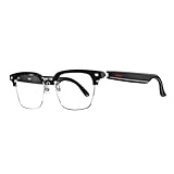 Smart Brille - Classic Square Leselglas | -Audio-Googals mit leichtem Rahmen-Clear...