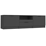 vidaXL TV Schrank Lowboard TV Möbel Tisch Board Sideboard Fernsehschrank Fernsehtisch HiFi-Schrank...