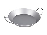 chg Set 254-62 Eisenpfanne Ø 28 cm, 'Made in Germany', feuerfest: für alle Herdarten, den Backofen...