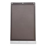 Amazon Basics Hund Katzentür, Ersatzklappe, Mittelgroß, 18,8cm x 31,0cm, Weiß und Grau