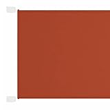 Home & Garden Artikel - Vertikale Markise, Terrakotta, 140 x 360 cm, Oxford-Stoff
