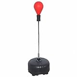 120cm-160cm Schwarzer Boxball Standboxsack Punchingball Für Erwachsene Mit Basis Boxtraining...