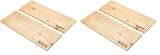 Weber Zendernholz Räucherbretter - Groß (40 x 15cm), 4er Pack, süßes, mildes Aroma, ideal für...