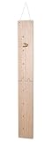 Rayher Messlatte aus Holz, FSC Mix Credit, natur, von 60 – 140cm, 2 Teile zum Zusammenkleben, zum...