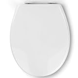 Pipishell Toilettendeckel, WC Sitz mit Absenkautomatik, Quick-Release Funktion für einfach...