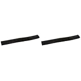 Kerbl 323910 Sattelgurtschoner, schwarz, Vestanfell (Packung mit 2)