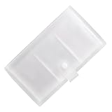 HEALEEP Transparente Visitenkartenmappe Slots Kartenhalter für Namenskarten Kreditkarten Design...