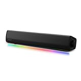 Sound Blaster GS3 Kompakte Gaming-Soundbar mit RGB- und SuperWide-Technologie, Stromversorgung über...