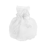 Hundekleid Hochzeitskleid für Hunde Luxus Welpenrock Hundekleidung Prinzessin Kleider Sommer...