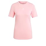 adidas Techfit Training T-Shirt, Damen Kurzärmeliges T-Shirt, semi pink Spark, IX3258