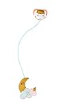 Baby Annabell Sweet Dreams, Schnuller mit Licht- und Soundfunktion in weiß und Gold, 704219 Zapf...