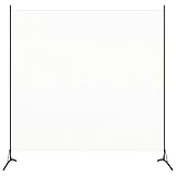 vidaXL Raumteiler Freistehend Trennwand Paravent Umkleide Sichtschutz Spanische Wand Raumtrenner...