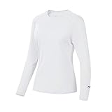 BASSDASH Damen Rash Guard UPF 50+ UV Sonnenschutz T-Shirt Langarm Angeln Wandern Performance Shirts