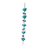 Baoblaze Lotusblumen-Regenkette, Regenwasserumleiter zum Umleiten von Wasser, dekorative...