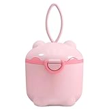 Generchin Multifunktionaler Milchpulverspender für Babys, Tragbarer Vorratsbehälter mit...