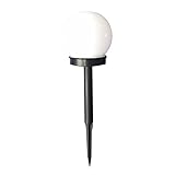 Uonlytech 4stücke Solar Gartenlampe in Kugelform Für Und Gartenbeleuchtung Automatische...
