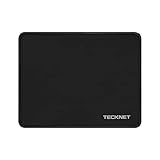TECKNET Mauspad, 280 x 210 mm Gaming Mousepad mit Wasserdicht und Rutschfester Gummi für PC-Büro,...
