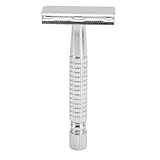 Yinhing Doppelseitiges Rasierwerkzeug mit Langem Griff, Premium-Metall-Vintage-Sicherheit mit...