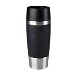 Emsa 513361 Travel Mug Classic Thermo-/Isolierbecher, Fassungsvermögen: 360 ml, hält 4h heiß/ 8h...