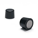 STRONG MAGNETS Board-Magnet – schwarz – 10 mm x 8 mm - 50 Stück - Extra stark - Industrielle...