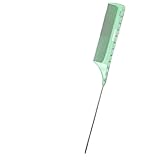 Kamm 17 Scharfe Stielkämme mit Schuppen for Friseursalons, professionelle Haarschneidebürsten und...