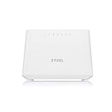 Zyxel VDSL Supervectoring Modem + WiFi 6 AX1800 Mesh Router - Bridge Modem möglich, geeignet für...