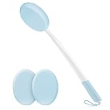 19 Zoll Eincremehilfe für den Rücken – Lotionapplikator mit langem, mit 3 waschbaren Pads,...