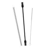 PENIKOKO Silicone Milchschlauch Ersatzset mit Metallrohr und Reinigungsbürste Kompatibel für...