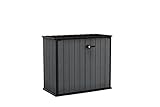 Keter Cortina Bella Aufbewahrungsbox, 1000l Fassungsvermögen, Außenmaße B/T/H 139.5x77x120cm,...