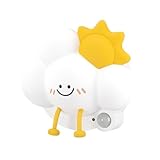 Ujjdwiurgh Induktions-Wandlampe mit Magnetischer Saugnapf-Festladung, Weiches Licht,...