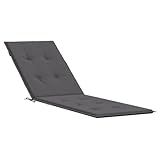 vidaXL Liegestuhl Auflage, Polster Auflage für Deckchair, Polsterauflage für Gartenliege,...