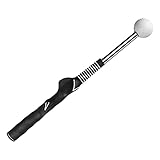 Geroosaty Golfschwung-ÜBungsstock Teleskop-Golfschwung-Trainer Golfschwung-Master-Trainingshilfe...
