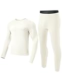 gagli Thermo Set Herren mit Fleece & Daumenlöchern, Ski Unterwäsche, Winter Lange Thermo Ski...