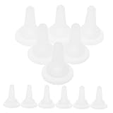 HEMOTON 50 Stück Teiliges Weiches Pet Nursing Bottle Weiche Auslaufsichere Sauger für Neugeborene...