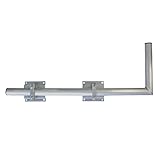 Premium X 100cm Wandausleger SAT Halterung Aluminium Ø 50mm Rohr-Ausleger Wandabstandshalter...