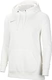 Nike Damen Team Club 20 hættetrøje kvinder Kapuzenpullover, White/Wolf Grey, XL EU