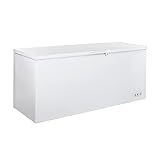 GastroHero Gefriertruhe ECO 650 I Tiefkühltruhe groß 550L I Kühltruhe abschließbar I...