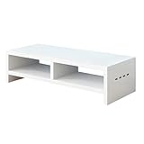 Genérico Für Monitor: Höhenverstellbare Erhöhung, Plattformbasis aus Massivholz, ergonomischer...