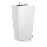 LECHUZA CUBICO Color 30 weiß 13130, 29.5x29.5x56.5 cm