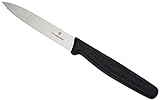 Victorinox Messer für Gemüse, Zentralspitzenblatt, Nylon, Schwarz, 0 inches, 10 cm