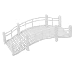Happyyami Miniaturisierte Gartenbrücke für Aquarien und Puppenhäuser Leichte wasserdichte...