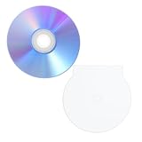 TOBBOMEY Leere DVD Disc mit Datenspeicherbox aus Kunststoff Beschreibbare DVD Scheibe zum Brennen...