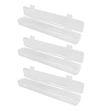 Zerodeko 3 Stück Transparenter Aufbewahrungsbehälter für Pinsel Kleiner Pinselorganizer aus...