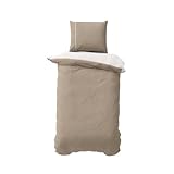 Class Home Collection Bettwäsche 135x200 Baumwolle – Ganzjahres Bettwäsche-Sets, Bettbezug und...