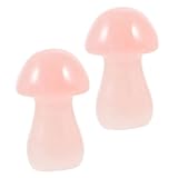 Toyvian 2 Stück Teiliges Miniatur Steinpilz Dekorationen Natürlichem Stein Wetterfeste Rustikale...